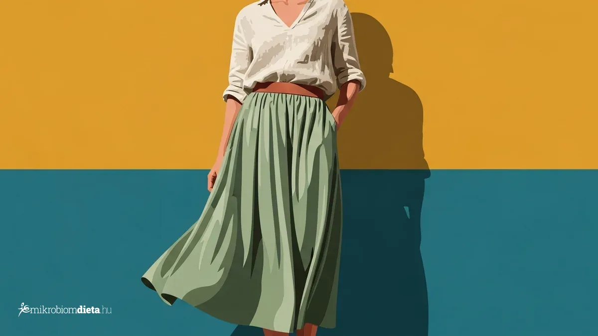 Modern pop-art editorial illusztracio noi silhouette elenk szinkontraszttal
